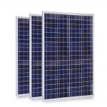 ACOPOWER Solar Panel, 300W Polycrystalline PV Panel for 12V Batteries with MC4 Connector (3 x 100 Watt)